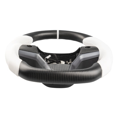 Model 3 / Y Sport Round Carbon Fiber Steering wheel 【Style 41】