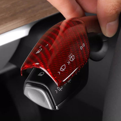 TESERY Model 3 / Y Stalks Turn Signal Cover - Dry Carbon Fiber Interior Mods