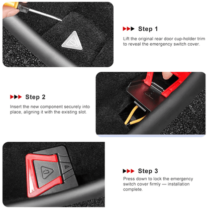 Model Y Juniper Rear Door Emergency Release Pull Handle