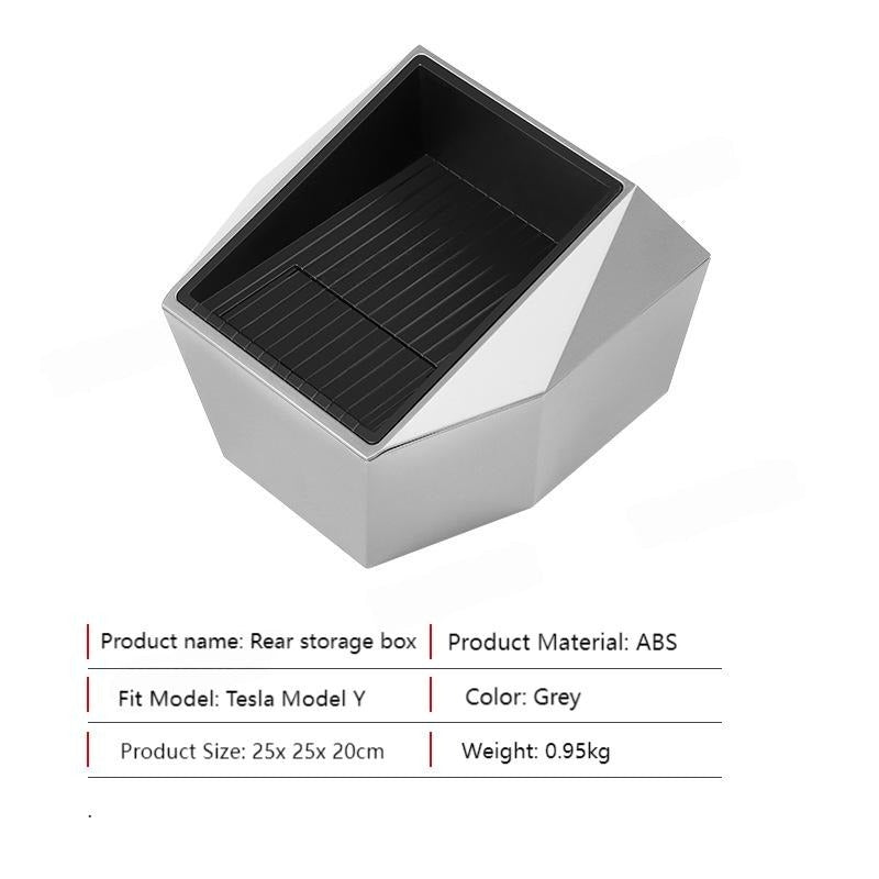 Model Y Rear Seat Storage Box | Trash can