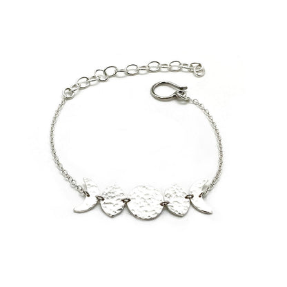 Moon Phase Bracelet in Sterling Silver