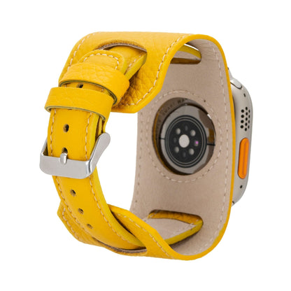 Moorcroft Cuff Leather Bands for Apple Watch