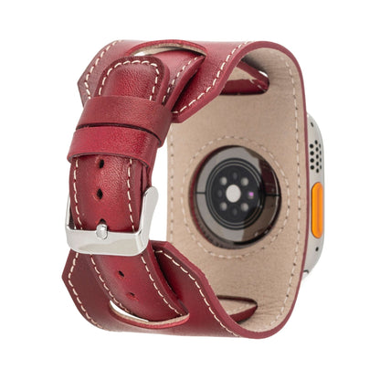 Moorcroft Cuff Leather Bands for Apple Watch