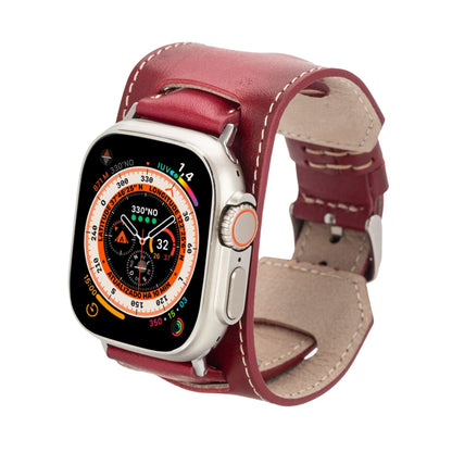 Moorcroft Cuff Leather Bands for Apple Watch