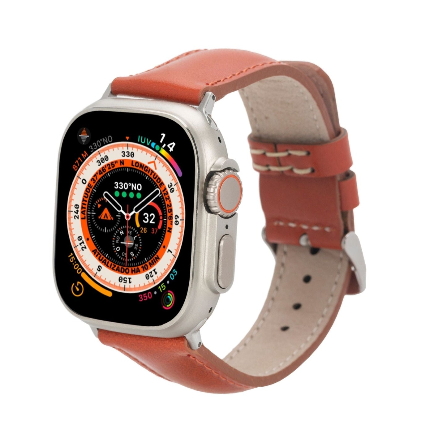 Moran Leather Bands for Apple Watch 9, Ultra 2 & SE
