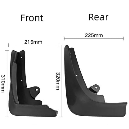 Mud Flaps Upgrade for Tesla Model X 2016-2023