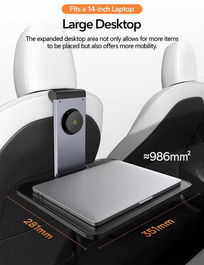 Multi-function Backseat Table Tray for Tesla Model 3/Y