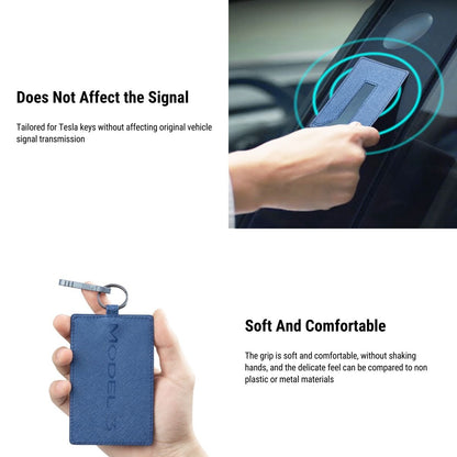 Non-Slip Wear Key Card Cover for Tesla