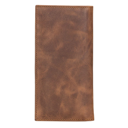 Ouray Handmade Full-Grain Leather Long Wallet for Men and Women
