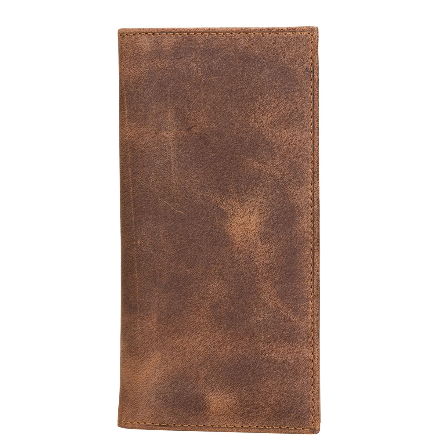 Ouray Handmade Full-Grain Leather Long Wallet for Men and Women