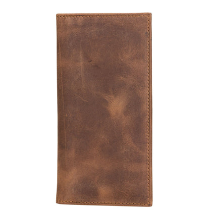 Ouray Handmade Full-Grain Leather Long Wallet for Men and Women