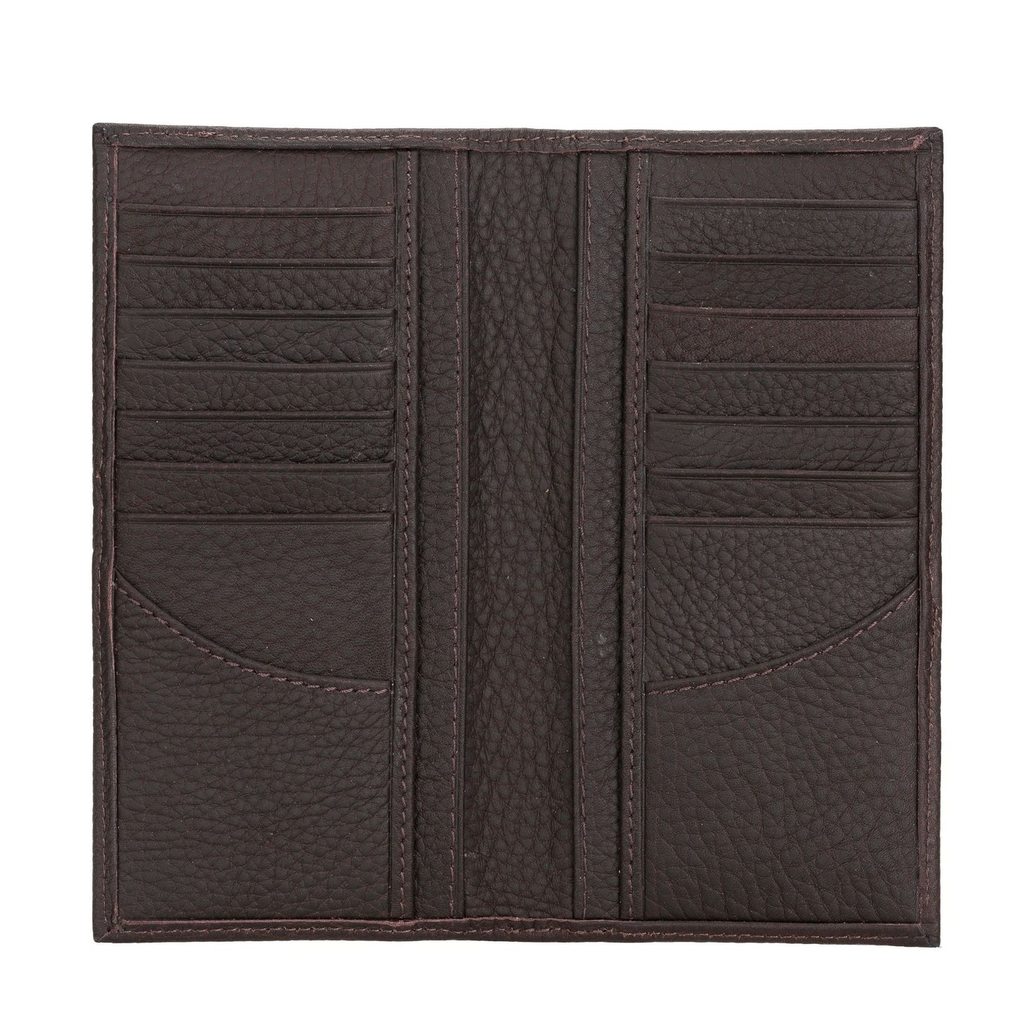 Ouray Handmade Full-Grain Leather Long Wallet for Men and Women