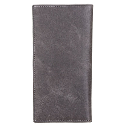 Ouray Handmade Full-Grain Leather Long Wallet for Men and Women
