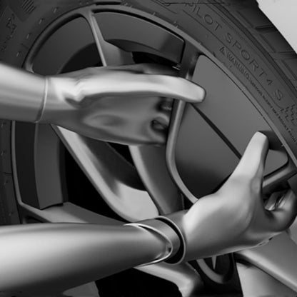 Performance Style Rims Trim Protection Kit for Tesla Model 3 Highland 19'' Nova Wheels (20pcs)