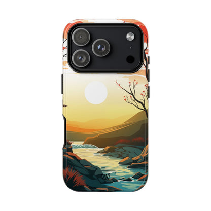 RIVER SUNSET | Tough Phone Case