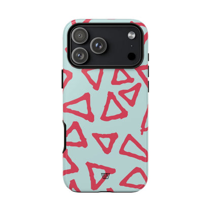 TRIANGLE DOODLE | Tough Phone Case