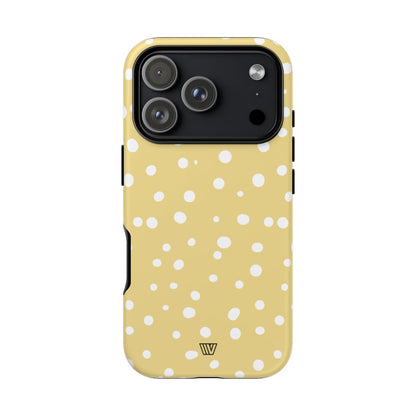 MUTED YELLOW DOTS | Tough Phone Case
