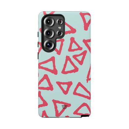 TRIANGLE DOODLE | Tough Phone Case