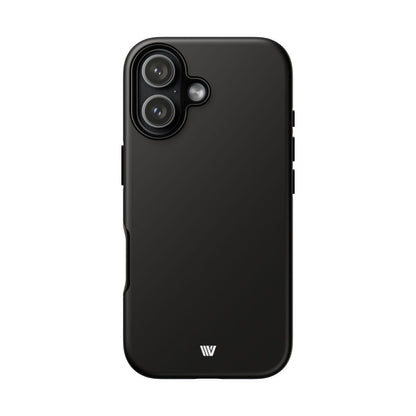 JET BLACK | Tough Phone Case