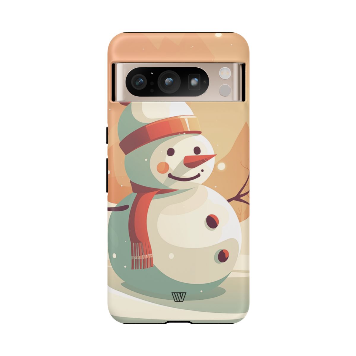 SUNSET SNOWMAN | Tough Phone Case