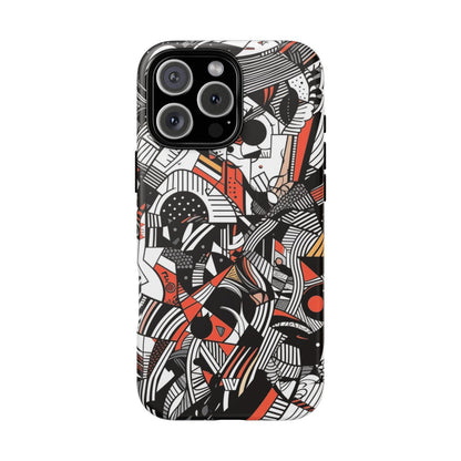 ABSTRACT DOODLE #3 | Tough Phone Case