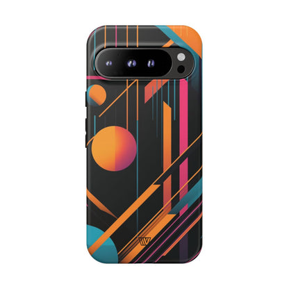 BOLD RETRO LINES | Tough Phone Case