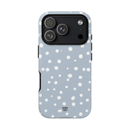 BLUE HAZE DOTS | Tough Phone Case