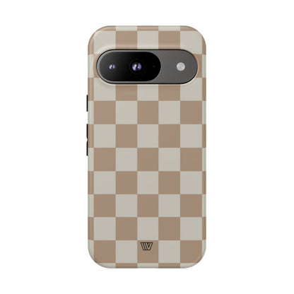 NEUTRAL CHECKERBOARD | Tough Phone Case