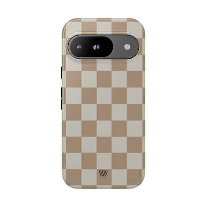 NEUTRAL CHECKERBOARD | Tough Phone Case