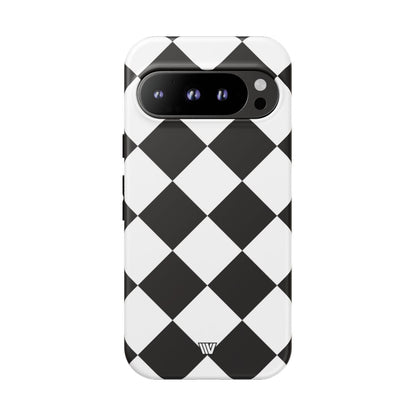 BLACK & WHITE DIAMOND | Tough Phone Case