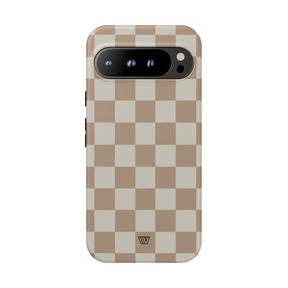NEUTRAL CHECKERBOARD | Tough Phone Case
