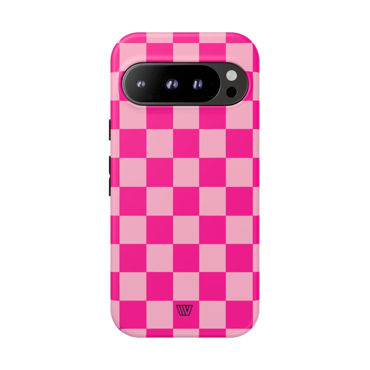 HOT PINK CHECKERBOARD | Tough Phone Case