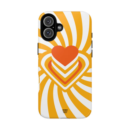 HEART RAY STACK | Tough Phone Case