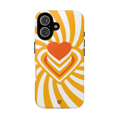HEART RAY STACK | Tough Phone Case