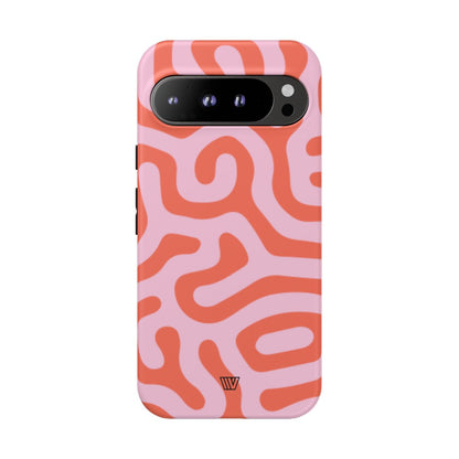 CORAL ORGANIC LINES | Tough Phone Case