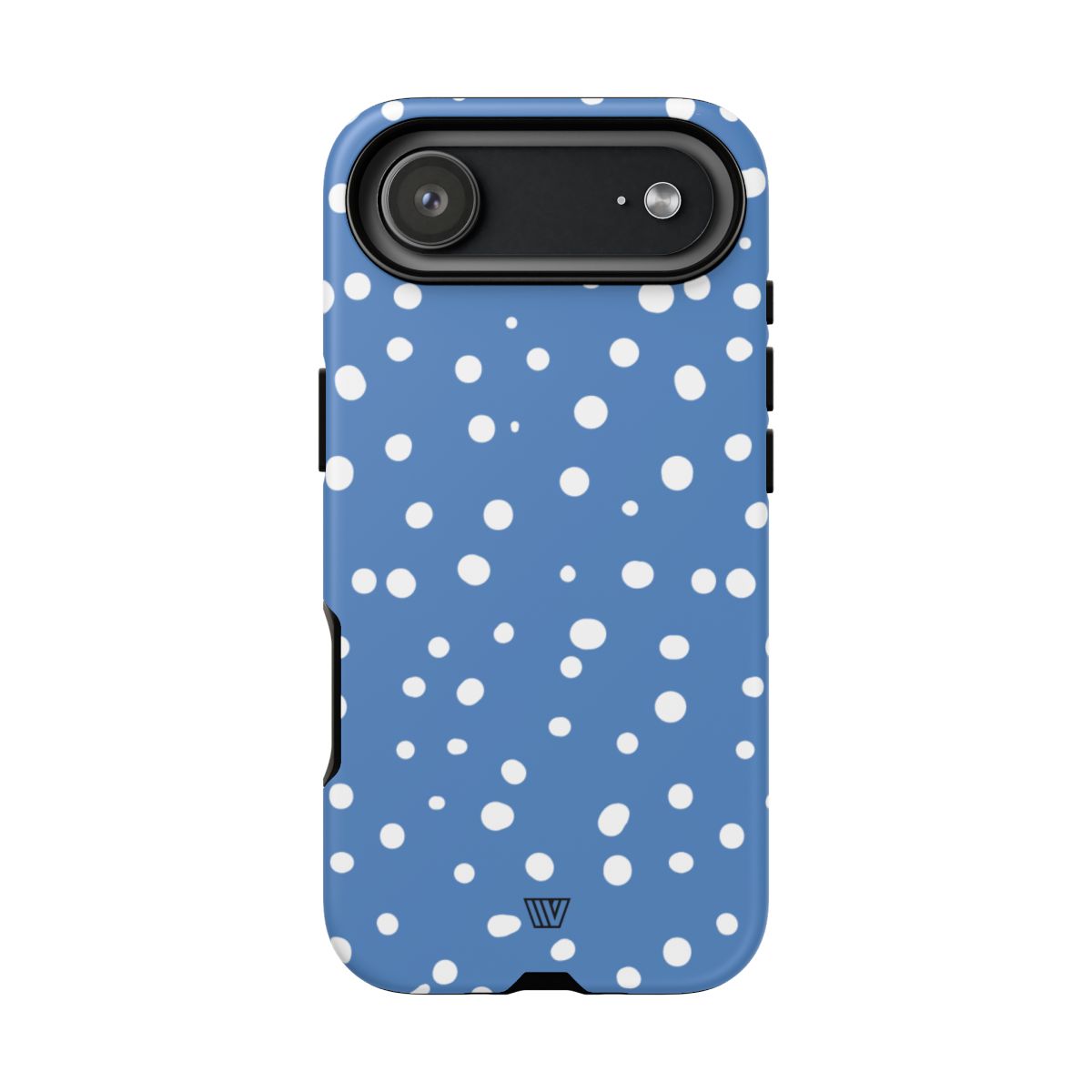 DUSTY BLUE DOTS | Tough Phone Case