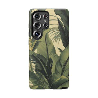 TROPICAL LEAVES | Tough Phone Case