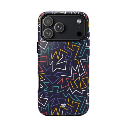 ZIGZAG NIGHT | Tough Phone Case