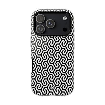 TWISTED GRID | Tough Phone Case