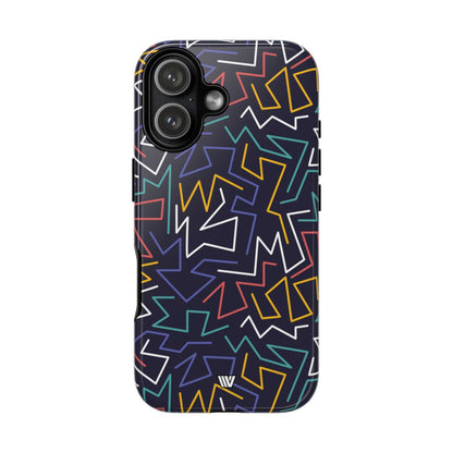 ZIGZAG NIGHT | Tough Phone Case