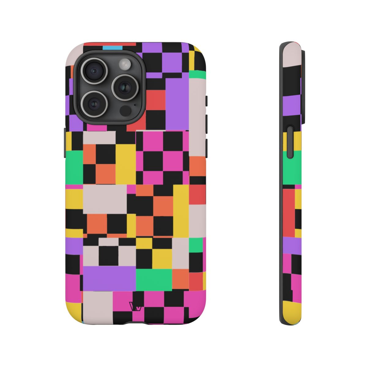 MASHED UP CHECKERBOARD | Tough Phone Case