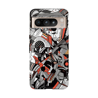 ABSTRACT DOODLE #3 | Tough Phone Case