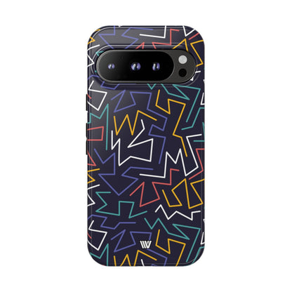 ZIGZAG NIGHT | Tough Phone Case
