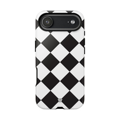 BLACK & WHITE DIAMOND | Tough Phone Case