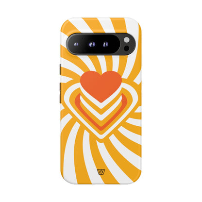 HEART RAY STACK | Tough Phone Case