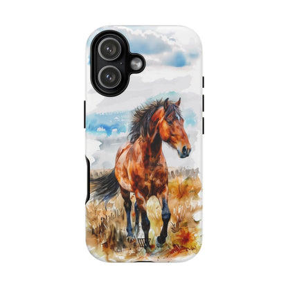 WATERCOLOR HORSE | Tough Phone Case