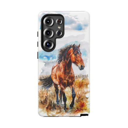 WATERCOLOR HORSE | Tough Phone Case