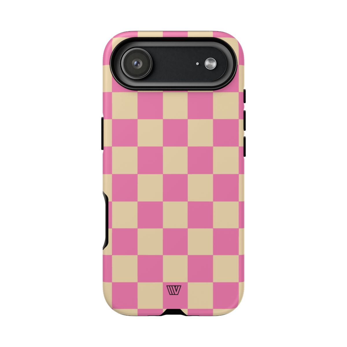 PINK TAN CHECKERBOARD | Tough Phone Case