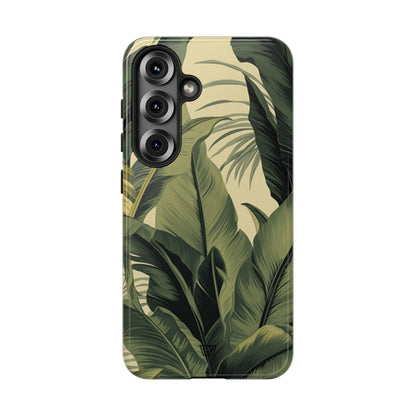 TROPICAL LEAVES | Tough Phone Case