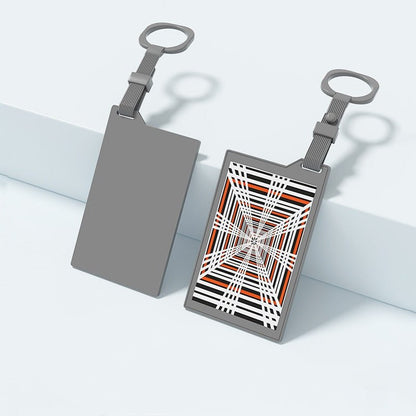 Plaid Silicone Key Card Holder for Tesla 3/Y/X/S